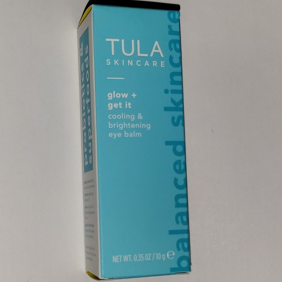 TULA SkincareGlow + Get It Cooling & Brightening Eye Balm 0.35 0z - Picture 7 of 11